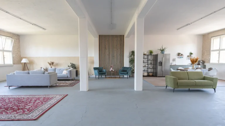 FotoLoft Halle/S. - Der Blick in das Mietstudio