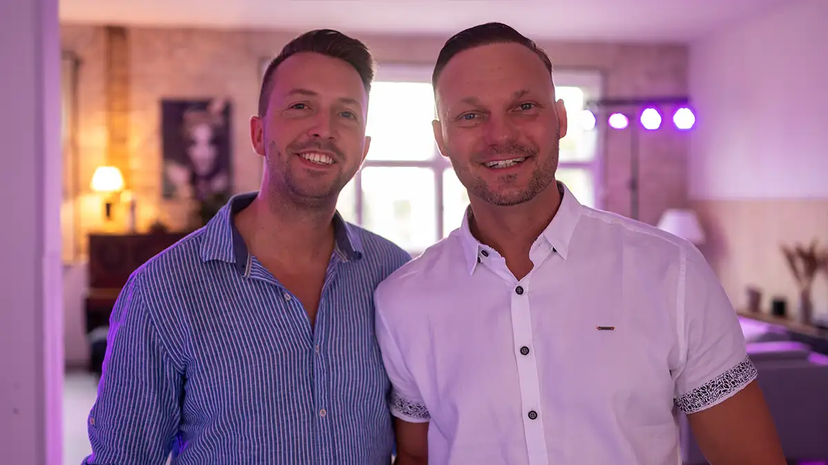 Markus Schneitler und Christoph Rößler die Inhaber und Betreiber des Fotoloft Halle